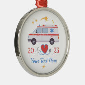 Ornement de l'infirmière personnalisée (Droite)