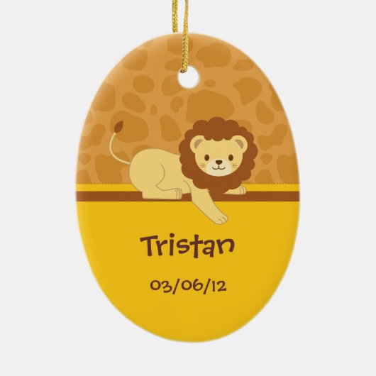 Ornement de lion (Dos)