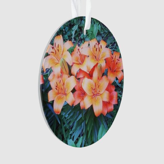 Ornement de lis tigré (devant)