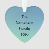 Ornement de Lititz ! La vie de ferme ! (dos)