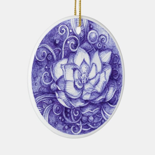 Ornement de Lotus (Droite)