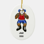 Ornement de lutteur (Devant)