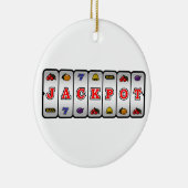 Ornement de machine à sous de gros lot (lumière) (Droite)