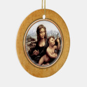 Ornement de Madonna de Léonard de Vinci (Droite)