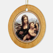 Ornement de Madonna de Léonard de Vinci (Gauche)