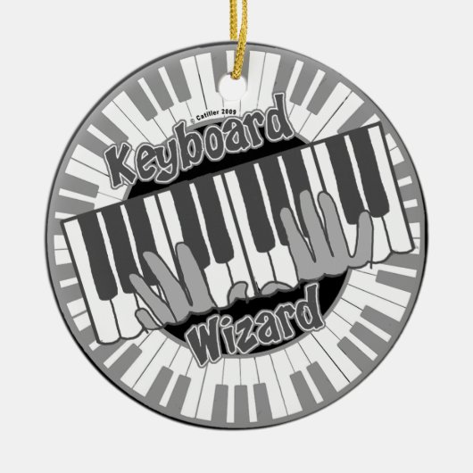 Ornement de Magicien du clavier (Devant)