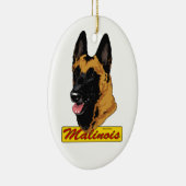 Ornement de Malinois de Belge (Droite)