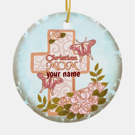 ornement de Maman chrétienne (Devant)