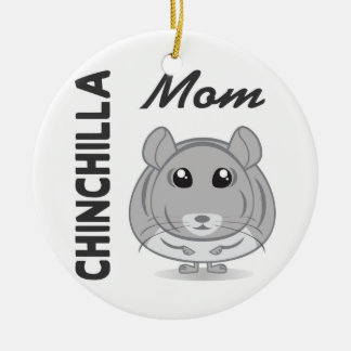 Ornement de maman de chinchilla