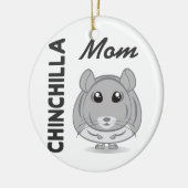 Ornement de maman de chinchilla (Gauche)