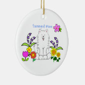 Ornement de maman de Samoyed (Droite)