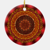 Ornement de mandala de feu (Dos)