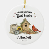 Ornement de mangeoire à oiseaux professionnel (Devant)