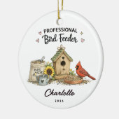 Ornement de mangeoire à oiseaux professionnel (Gauche)