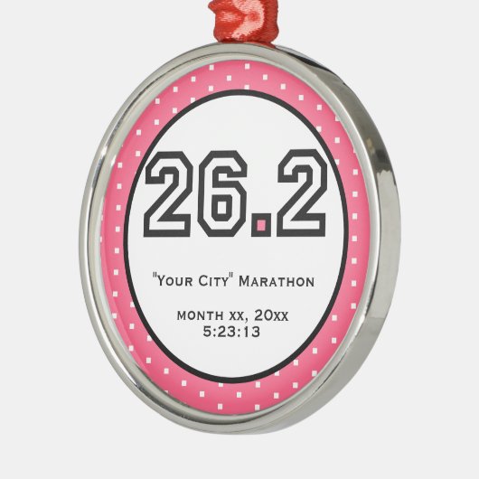 Ornement de marathon (Gauche)