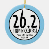 Ornement de marathon (Devant)