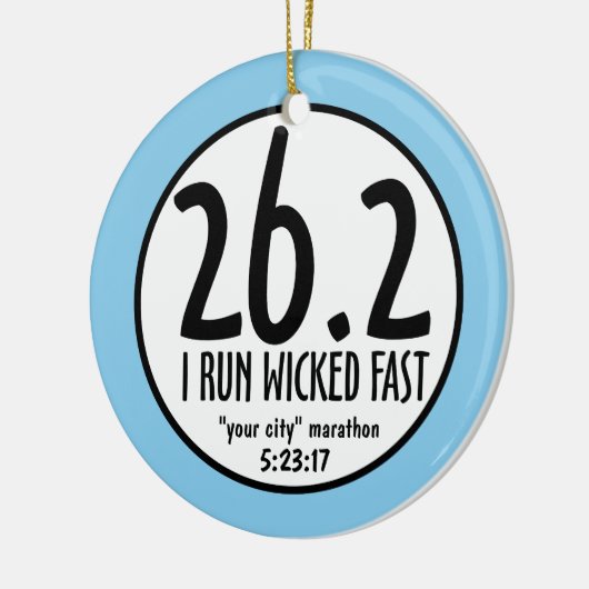 Ornement de marathon (Gauche)