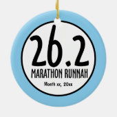 Ornement de marathon (Dos)