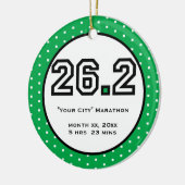 Ornement de marathon (Gauche)