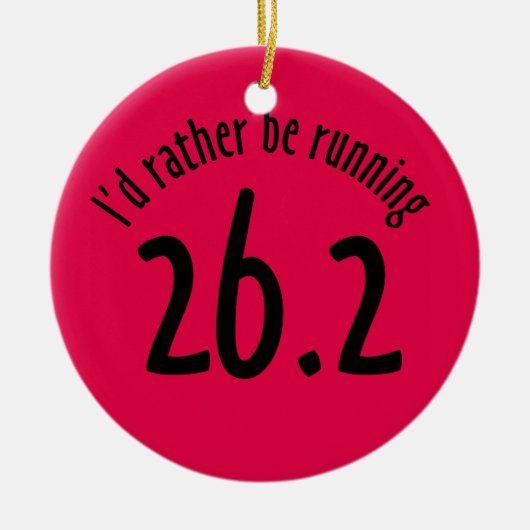 Ornement de marathon (Devant)