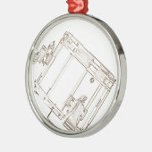 Ornement de marche de tambour de piège (Gauche)