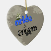 Ornement de mariage de jeunes mariés (Droite)