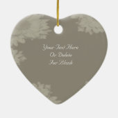 Ornement de mariage de jeunes mariés (Dos)