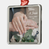 Ornement de mariée - Premier Noël de couple ! (Gauche)