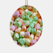 Ornement de marshmallows miniatures colorés (Droite)