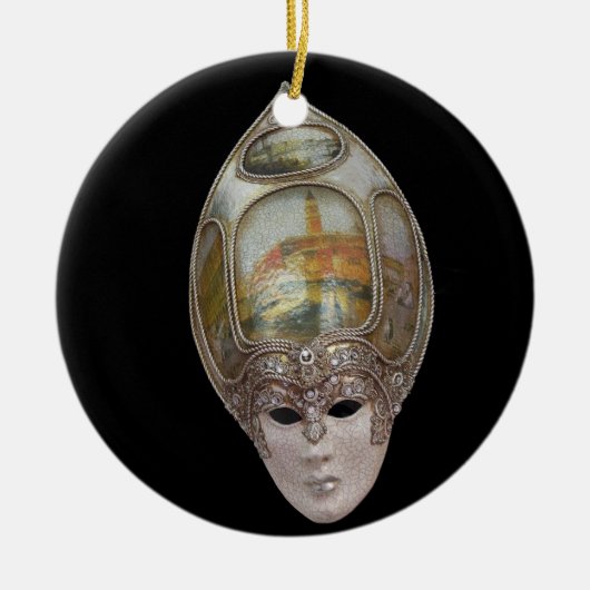 Ornement de masques vénitiens (Devant)