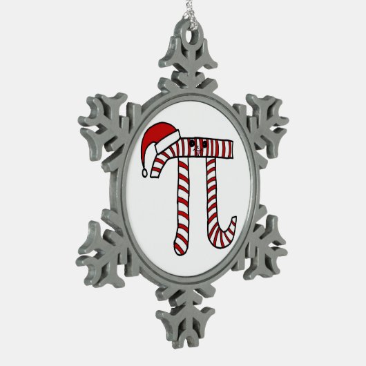 Ornement de maths de Noël pi (Gauche)