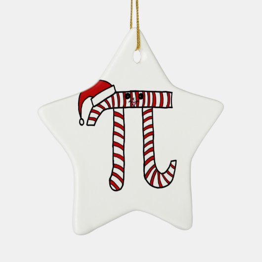 Ornement de maths de Noël pi (Droite)