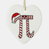 Ornement de maths de Noël pi (Droite)