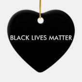 Ornement de matière de vie noire, BLM (Dos)