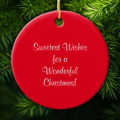 Ornement de menthe poivrée