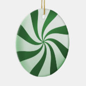 Ornement de menthe verte et blanche (Droite)