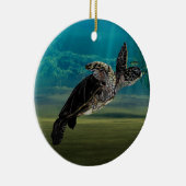 Ornement de mer de tortue (Droite)