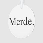 Ornement de Merde pour des danseurs classiques - (devant)