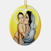 Ornement de mère et d'enfant (Droite)