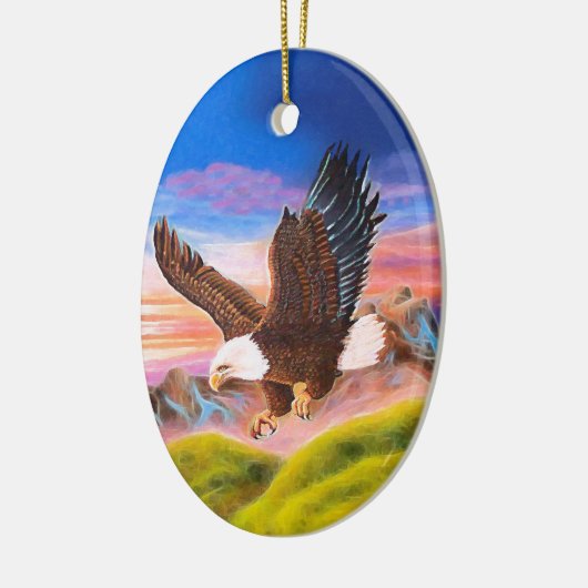 Ornement de montée d'ovale d'Eagle (Gauche)