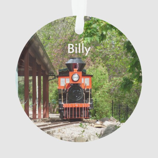 Ornement de moteur de train (dos)