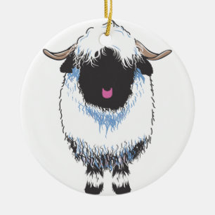 Ornement de mouton noir du Valais