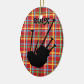 Ornement de musique de plaid de cornemuse (Gauche)