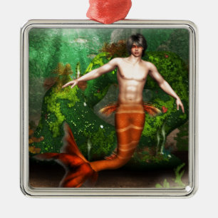 Ornement de natation de triton