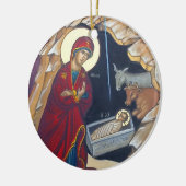 Ornement de nativité - customisez le dos (Gauche)