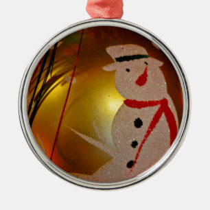 Ornement de neige givrée