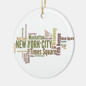 Ornement de New York City (Gauche)