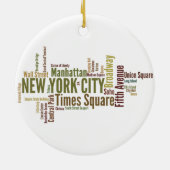 Ornement de New York City (Dos)