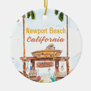 Ornement de Newport Beach Californie