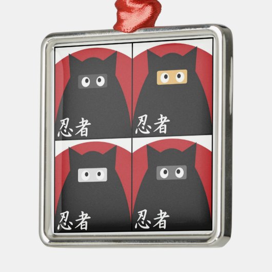 Ornement de Ninja Kitty (Gauche)